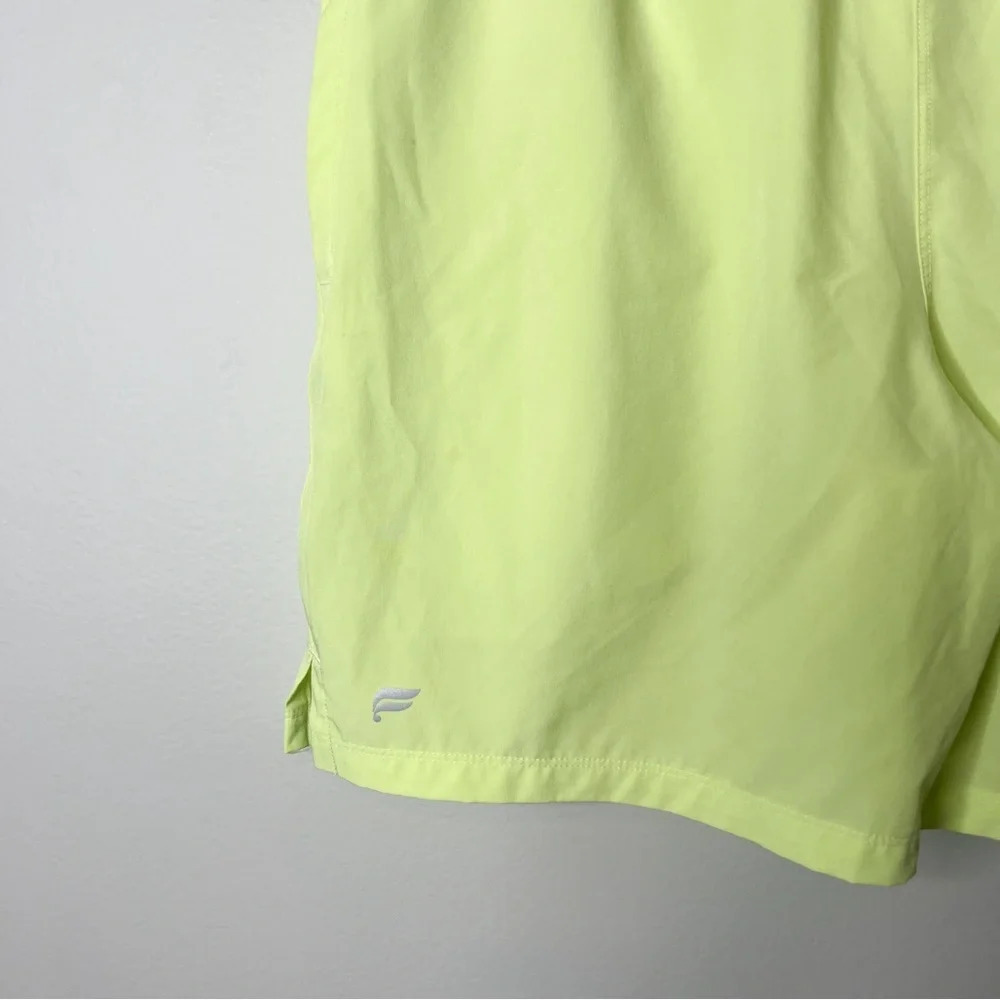 Fabletics The Fundamental Short in Faded Lime - Picture 4 of 7